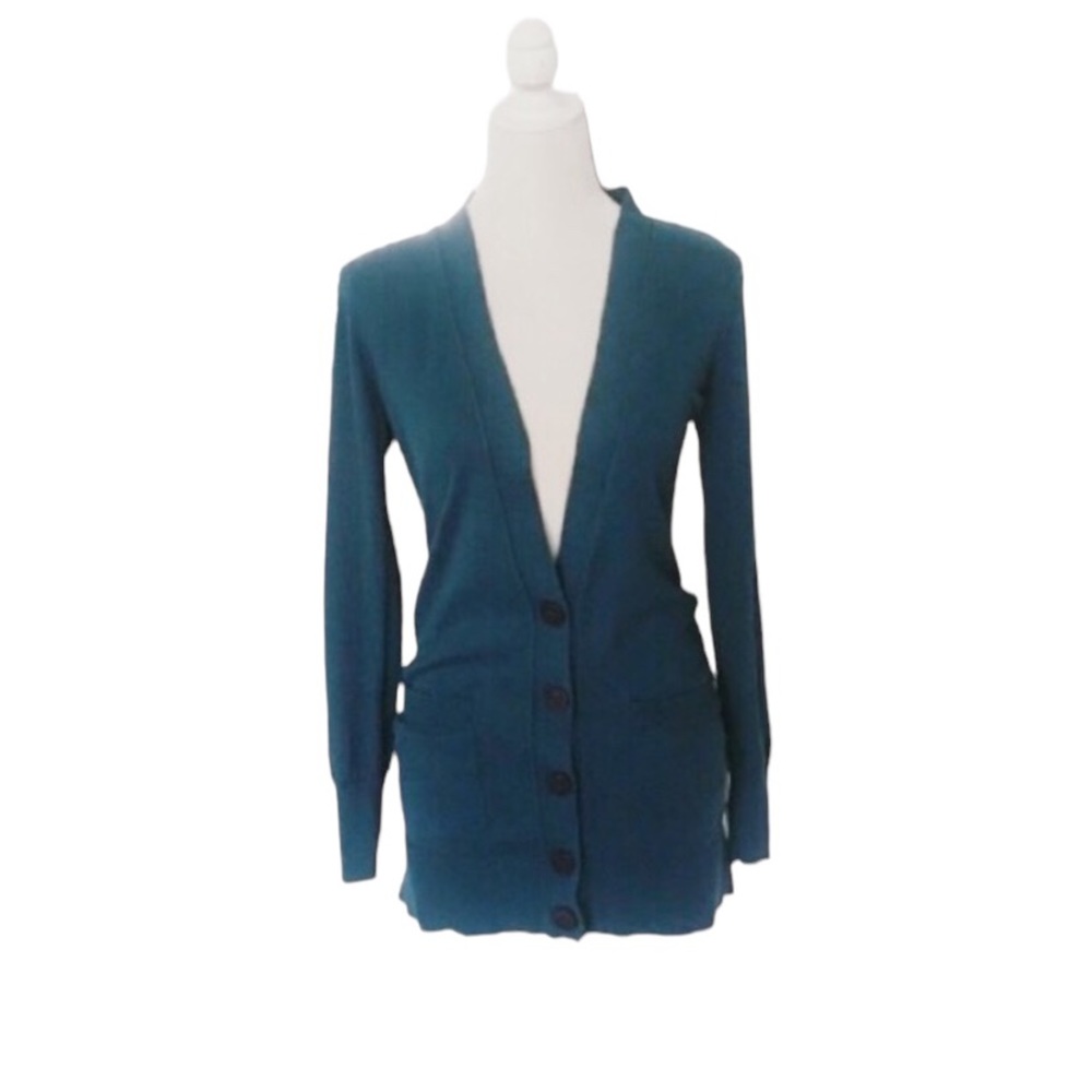 Rubbish Long Sleeve Button Down Cardigan Size Large